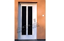 ADLO - Bezpečnostné dvere ADUO, povrch Sprela, presklené P372, do exteriéru