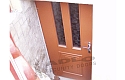 ADLO - Bezpečnostné dvere TESIM, povrch Sprela, presklené atyp, AQUA