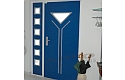 ADLO - Bezpečnostné dvere ARDEN, presklené P451 Color, s bočným svetlíkom