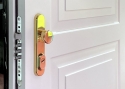ADLO - Bezpečnostné dvere ADUO, design kazetové KV-258, striekané Color RAL9003