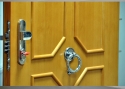 ADLO - Bezpečnostné dvere TESIM, Lištové LB 420, vchodové dvere s klopadlom