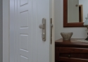 ADLO - Bezpečnostné Termo dvere Tesim, vchodové dvere do domu, profilové, povrch dverí Color RAL 9016