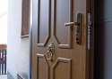 ADLO - Bezpečnostné Termo dvere ADUO, Lištové LB 420, povrch Geta 173, klopadlo Lev