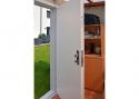 ADLO - Bezpečnostné dvere LISBEO, v prevedení Aqua, dvere do záhradného domčeka