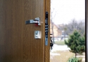 ADLO - Bezpečnostné dvere ARDEN, vchodové TERMO dvere do domu, rozetové kovanie 