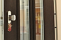 ADLO - Bezpečnostné dvere TEDUO, presklené P372, Termo trojsklo, dvojfarebné