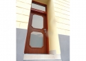 ADLO - Bezpečnostné dvere ADUO, Termo Exteriér, Presklené P221, nadsvetlík, Termo trojsklo