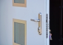 ADLO - Bezpečnostné Termo dvere ZENEX, pancierové Termo trojsklo, bezpečnostné kovanie Dekor