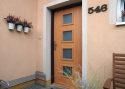ADLO - Exteriérové Termo dvere Lisbeo, Presklené PS554, vchodové dvere do rodinného domu