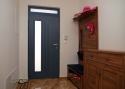 ADLO - Exteriérové Termo dvere Teduo, Presklené PS370, nadsvetlík, povrch dverí Geta 411