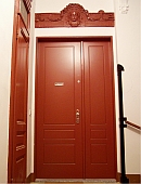 ADLO dvojkrídlové<br> bezpečnostné dvere ARDEN, profilový dizajn, povrch Color,<br> rozmer dverí 160/240cm